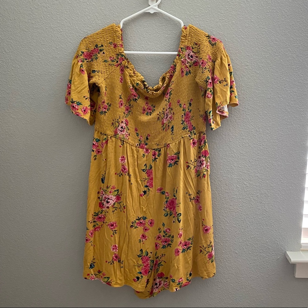 XHilaration Off Shoulder Romper